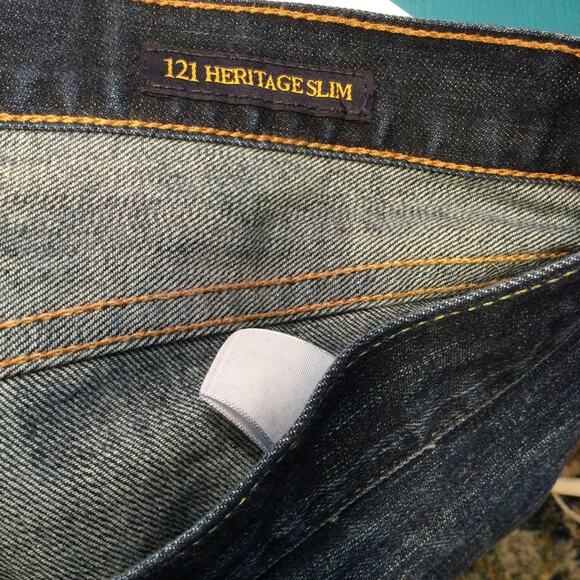 Lucky Brand 121 Heritage Slim denim jeans 38 x 32 - Picture 7 of 8